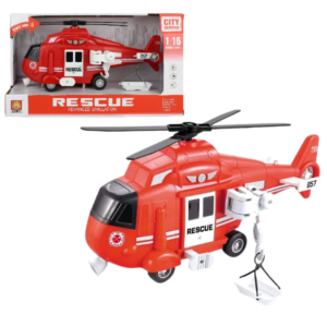 1:16 Инерционный Вертолет “Fire & Rescue Helicopter” (свет / звук)