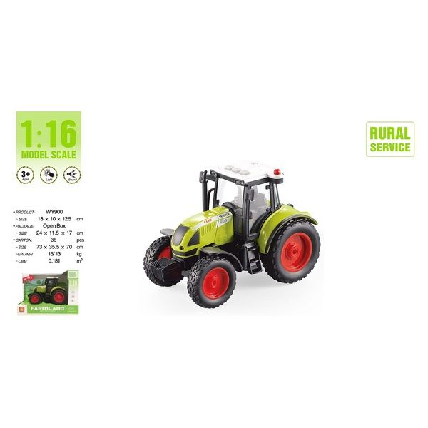 1:16 Инерционный трактор Farm Tractor — изображение 4